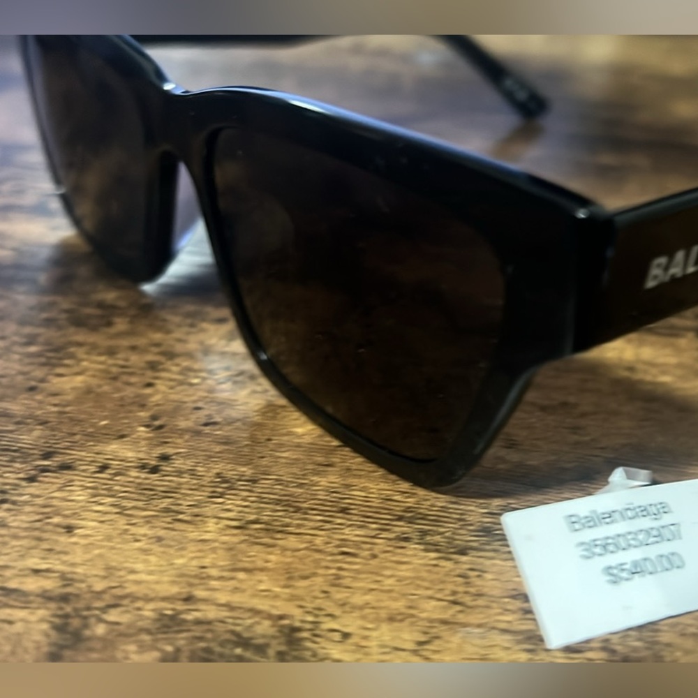 Balenciaga Black Sunglasses BB0307SA